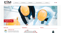 Desktop Screenshot of cimequipement.com