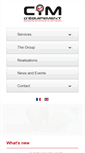 Mobile Screenshot of cimequipement.com